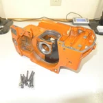 Oem Husqvarna Crankcase, Models 257 261 262 254 Used. Price: $54.00.