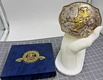 Large Oklahoma Award Design Medals Bucking Bull Western Belt Buckle 7/8" X 4" Used. Price: $59.99.