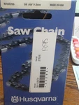 Genuine Husqvarna Oem Chainsaw 20" 3/8" Pitch X .058 Gauge 72 Drive Links New. Price: $13.99.
