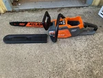 Atlas Brushless 40V Lithium 16" Chainsaw (no Battery Included) New. Price: $95.00.