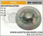 41301950400 Starter Pulley For Stihl Brush Cutter Fs 36 FC44 New. Price: $37.92.