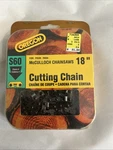 Oregon S60 91 Low Profile 18" Saw Chain Mcculloch Tro-built New. Price: $20.99.