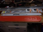 Stihl Oem 36" Pro Bar 2 Chains & Cover 3/8" .050" 114DL 3003-000-8853 #GM-V01M Open. Price: $239.95.