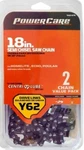 Pack - Powercare 18" Semi Chisel Chainsaw Y62 .050 Gauge 3/8 Pitch Open. Price: $25.99.