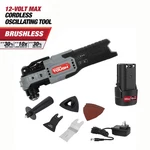 Hyper Tough 80015 12V Max Lithium-ion Brushless Oscillating Multi-tool With Open. Price: $28.00.