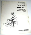 Homelite Multi-purpose Saw Parts List Catalog Manual Book Original! Good. Price: $14.99.