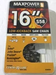 Maxpower 16" Chainsaw Low-kickback Replacement 336536 (CJL037023) New. Price: $18.00.