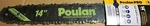 Poulan Oem 14" Premium Bar & Chain Combo 3/8 Lp .050 52 Husqvarna Craftsman Echo New. Price: $30.00.