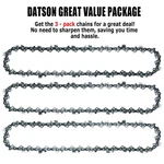 Pack 16" Chainsaw 3/8LP-043-55DL Fits Stihl Replaces 90PX055G New. Price: $24.99.