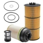Dtomi Fuel Filter, Oil Kit Compatible With Freightliner Cascadia... New. Price: $54.98.