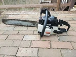 Craftsman 358.356091 Chainsaw With Oregon Bar And For. Price: $130.00.