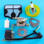Carburetor Ignition Coil Kit For Jonsered 2036 CS2040 Chainsaw Filter New. Price: $18.45.