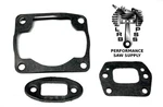 New Cylinder Jug Base Gasket, Exhaust & Intake Fits Echo CS-351VL. Price: $19.95.