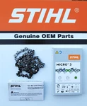 S59 Stihl Oem 3670-005-0064 12" Saw Chain 1/4P" .043" 64DL New. Price: $25.95.