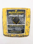 Mcculloch Pro Mac Yellow Metal Air Filter Cover Housing 85850A -----------A1 Used. Price: $45.00.