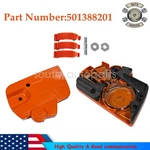 501388201 Clutch Cover Brake Assembly Fit Husqvarna Chainsaw 435E 440 New. Price: $26.68.