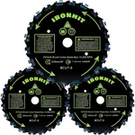 Ironhit 9" X 20T Chainsaw Brush Cutter Blades, Weedeater 1 Inch New. Price: $53.52.