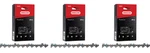 3-PACK 28" Chains Oregon Powercut 75CJ093G (3/8" Pitch, .063" Gauge, 93DL) New. Price: $98.15.