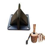 Wujinjoy Firewood Kindling Splitter Portable Splitting Wedge Tool, Black New. Price: $18.99.