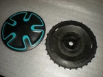 Original Gardena 15201-41 Sileno Minimo Lawnmower Only One Wheel & Cover Used. Price: $19.89.