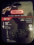 Oregon Pro Series M72 18 In. Saw Chain Fits Husqvarna, Jonsered New. Price: $18.00.