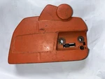 Oem Husqvarna 455, 460 Chainsaw Clutch Cover W/ Tensioner 5372862-01 Used. Price: $19.95.