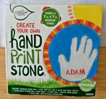 Brand New Creative Roots Create Your Own Hand Print Stone. Price: $21.99.