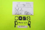 Walbro Carburetor K1- Mdc Mcculloch Power Mac 6 Repair Kit New. Price: $34.95.