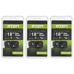 8TEN Chainsaw For Stihl MS210 MS250 18 Inch Bar .063 .325 68DL Pack New. Price: $42.95.