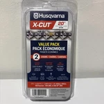 Husqvarna SP33G Pack X-cut 20 Inch Chainsaw New Open Box D3. Price: $29.99.