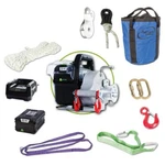 Portable Winch PCW3000-LI-A Kit With Accessories New. Price: $1757.81.