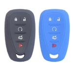 Btopars 2PCS Rubber Silicone Key Fob Cover Case Skin Remote Shell Black Blue New. Price: $24.23.