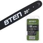 8TEN 20" Chainsaw Guide Bar & .058 13/40 78DL For Husqvarna 460 5018407-78 New. Price: $46.95.
