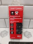 Craftsman CMXGZAM700115 - 10" Gas Saw Replacement Chain S40 File Size: 5/32" New. Price: $14.89.