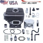 For Stihl MS460 046 54MM Cylinder Piston Spark Plug Oil Fuel Filter Line Kit New. Price: $49.97.