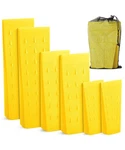 Unco- Tree Felling With Spikes, 6 Pcs, 5.5", 8" & 10", Yellow Wedges... New. Price: $21.26.