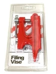 Tecomec Stump Vise Chainsaw Sharpening Filing Tool Bar Clamp Oregon New. Price: $17.49.