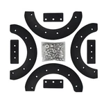 302565MA Rubber Paddle Kit - By Braveboy, Replacement For 20" 21" 22"... New. Price: $28.22.