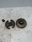 Oem Husqvarna Chainsaw Clutch Assembly 445 450 Used. Price: $18.00.