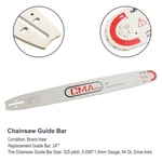 24" Chainsaw Guide Bar 0.325" Pitch 0.058 Guage 94DL Spare Replacement New. Price: $59.99.