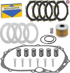 Clutch Kit & Friction Steel Plates With Heavy Duty Gasket Springs For New. Price: $77.75.