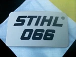 Stihl Genuine 066 Model Tag / Plate. # 1122 967 1505 Brand. Price: $17.82.