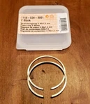 Stihl (2) Piston Rings 46X1.5 Mm 028 029 BR400 BR420 1118-034-3001 Oem New. Price: $42.70.