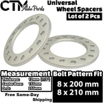 2X 1/2" (12MM) Thick 8X200MM Performance Wheel Spacer Fit F-350 RAM3500 Dually New. Price: $55.65.