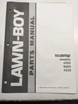 Lawn-boy Parts Manual List Mower 1982 Scamp Models 4505 8605 4250 Used. Price: $18.89.