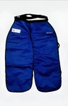 Husqvarna Chainsaw Chaps + Clip Suspenders Open. Price: $85.00.