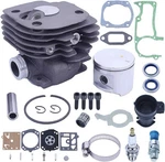 Adefol 52MM Cylinder Piston Kit For Husqvarna 372XP 371 365 362 375K Big Bore Ch New. Price: $63.55.