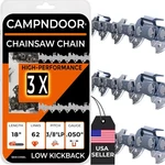 18 Chainsaw 3/8" Lp Pitch 050" Gauge 62 Drive Links New Campndoor. Price: $20.69.
