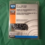 Power Care B72 18" 600542 Pc Saw Chain Homelite, Husqvarna,echo,red Max New. Price: $9.75.