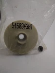 One New Husqvarna 545034301 Pulley Starter Factory Sealed Pkg. Genuine Oem. Price: $24.99.